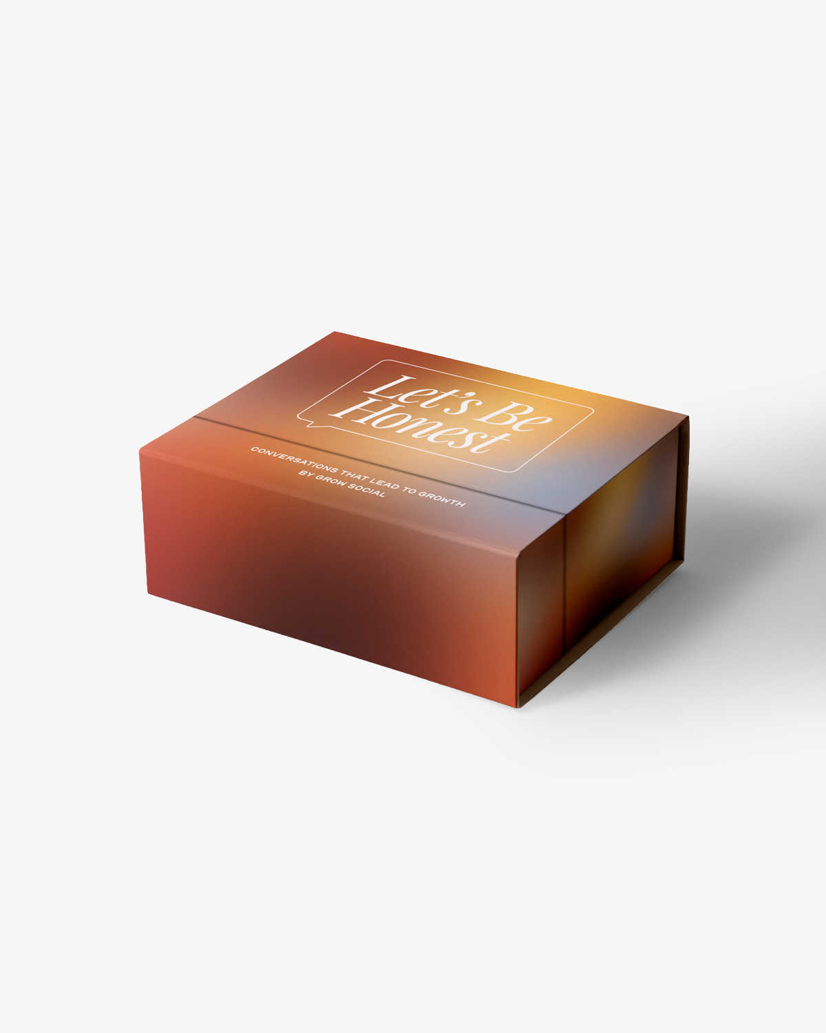 Grow Social "Let's Be Honest" Conversation Card Game