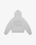 Crest Zip Hoodie (Grey)